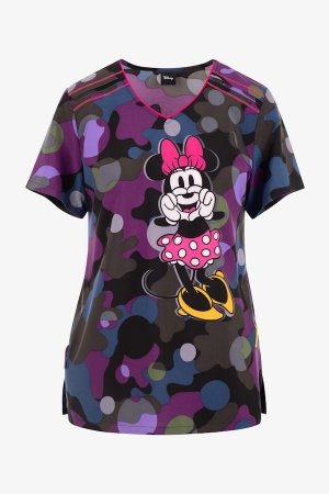 Топ жіночий Cherokee STRETCH "Minnie Mouse Dot's A Camo"